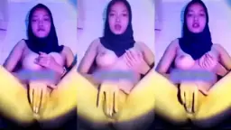 Abg Jilboobs Lagi Sange, Colmek Sampe Muncrat Pake Paha