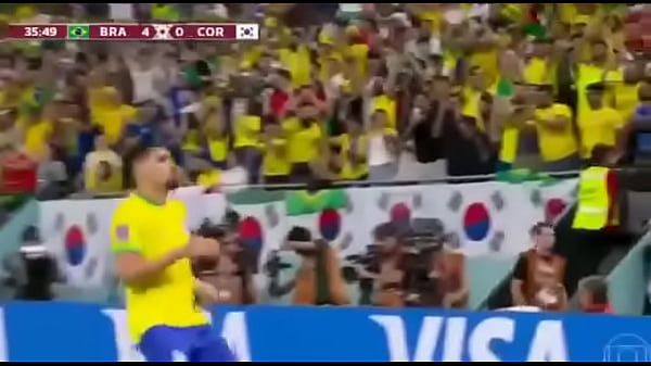Brasil Ngencrotin Lubang Kecil Korea Selatan Dari Belakang, Gak Ada Ampun