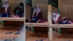 Jilbab Abg Ngentot Liar Sampai Basah Di Gubuk