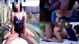 Liburan Di Villa Outdoor Malah Berujung Ngentot Sampe Crot.