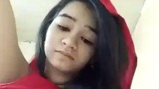 Paki Cantik Bugil Jari-jari Mainin Memek