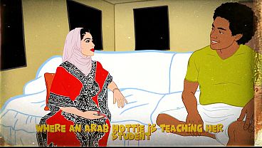 Guru Arab Montok Pantat Gede Ngajarin Murid Trik-trik Baru Yang Bikin Makin Panas