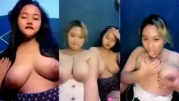 Duo Cewek Live Barbar, Toket Montok Bikin Ngaceng