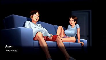 Ibu Tiri Melirik Ke Belakang, Pandangan Panas Bikin Ngilu (18+)