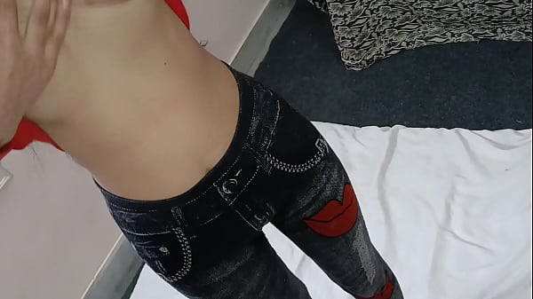 Cewek Kurus India Digojlok Tetangga Hot Sange