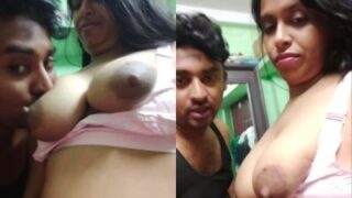 Cowok Mesum Ngegembol Susu Montok Besar Di Video Bokep India
