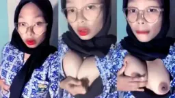 Hijab Abg Baju Batik, Pulang Sekolah Langsung Buka-bukaan