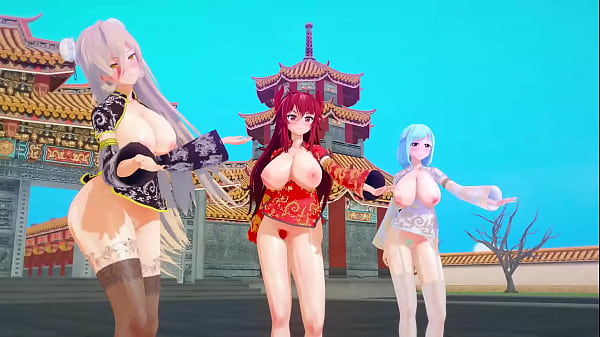 Mmd Vtuber Cewek Imut Rayain Imlek Pake Baju Seksi, Goyangannya Bikin Ngilu 【kkvmd】 (by 熊野ひろ)