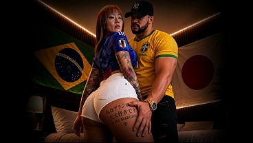 Brasil Vs Japão: Gozando No Cu E Socando Gostoso Pov | Brazil Vs Japan